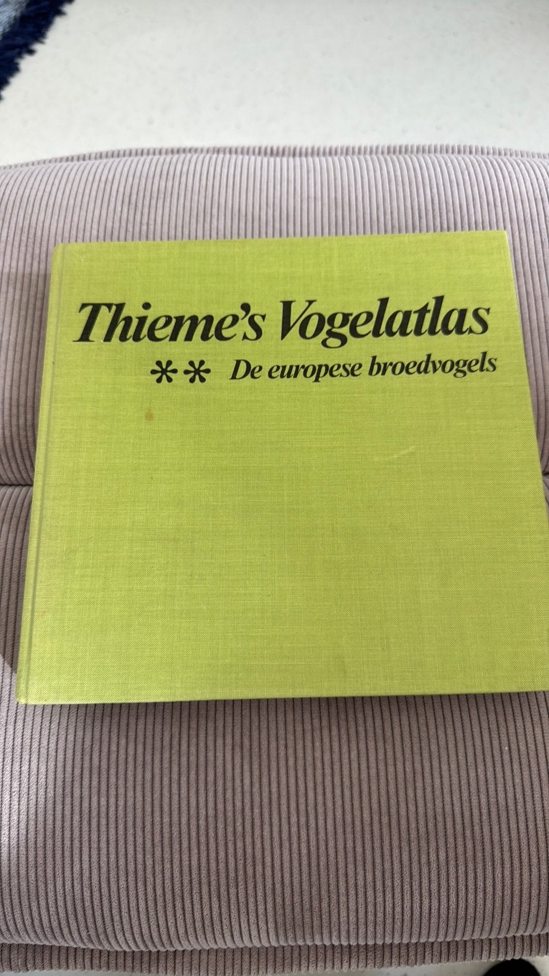 Thieme’s vogelatlas deel 2, Ophalen of Verzenden, Zo goed als nieuw, Vogels