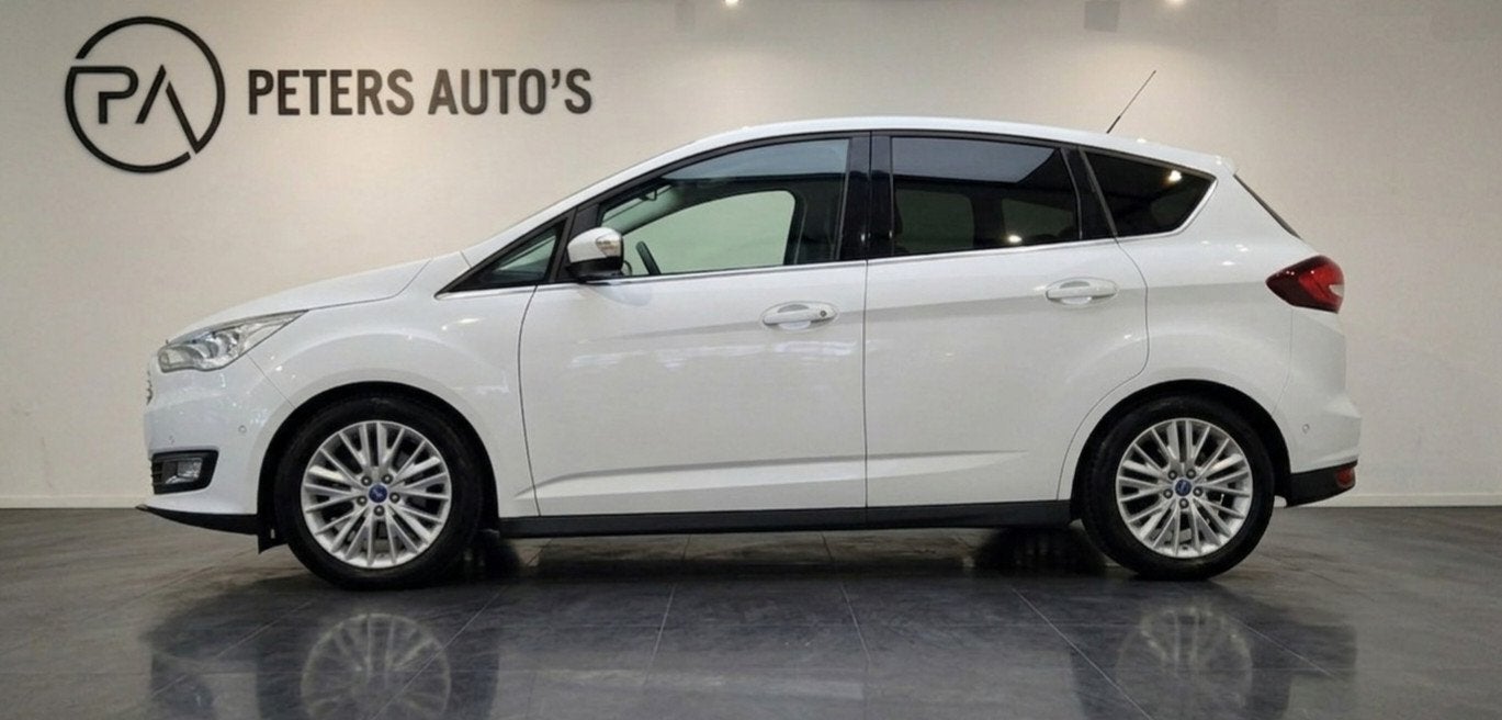 Ford C-Max 1.0 Titanium Park ass/Stoel-stuurverwarming/trekh, Voorwielaandrijving, 125 pk, Gebruikt, Handgeschakeld