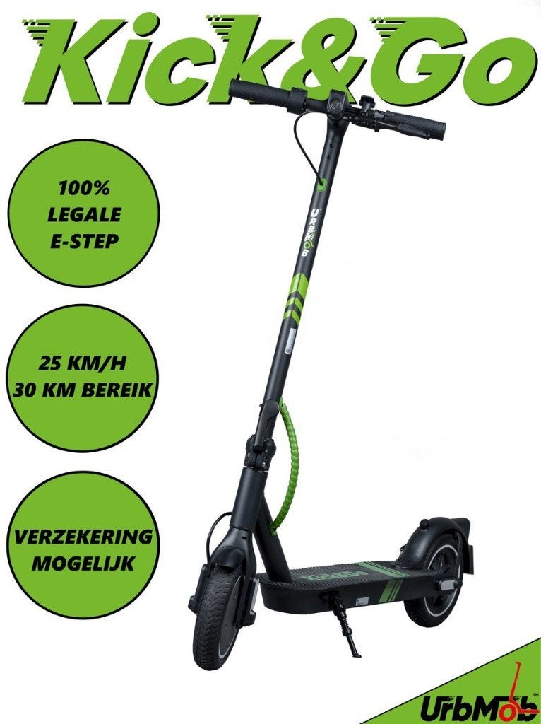 Urb Mob Kick & Go, Fietsen en Brommers, Steps, Nieuw, Elektrische step (E-scooter), Ophalen of Verzenden