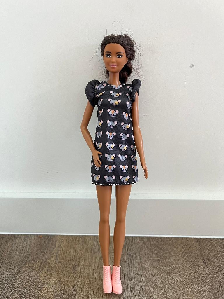 Bruine barbie pop, Ophalen, Gebruikt, Barbie