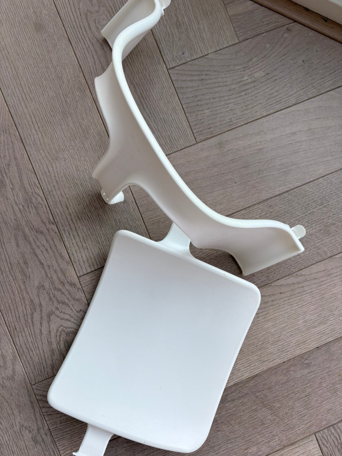 Stokke Tripp Trapp accessoires: zitje, Ophalen, Gebruikt, Meegroeistoel, Afneembaar eetblad