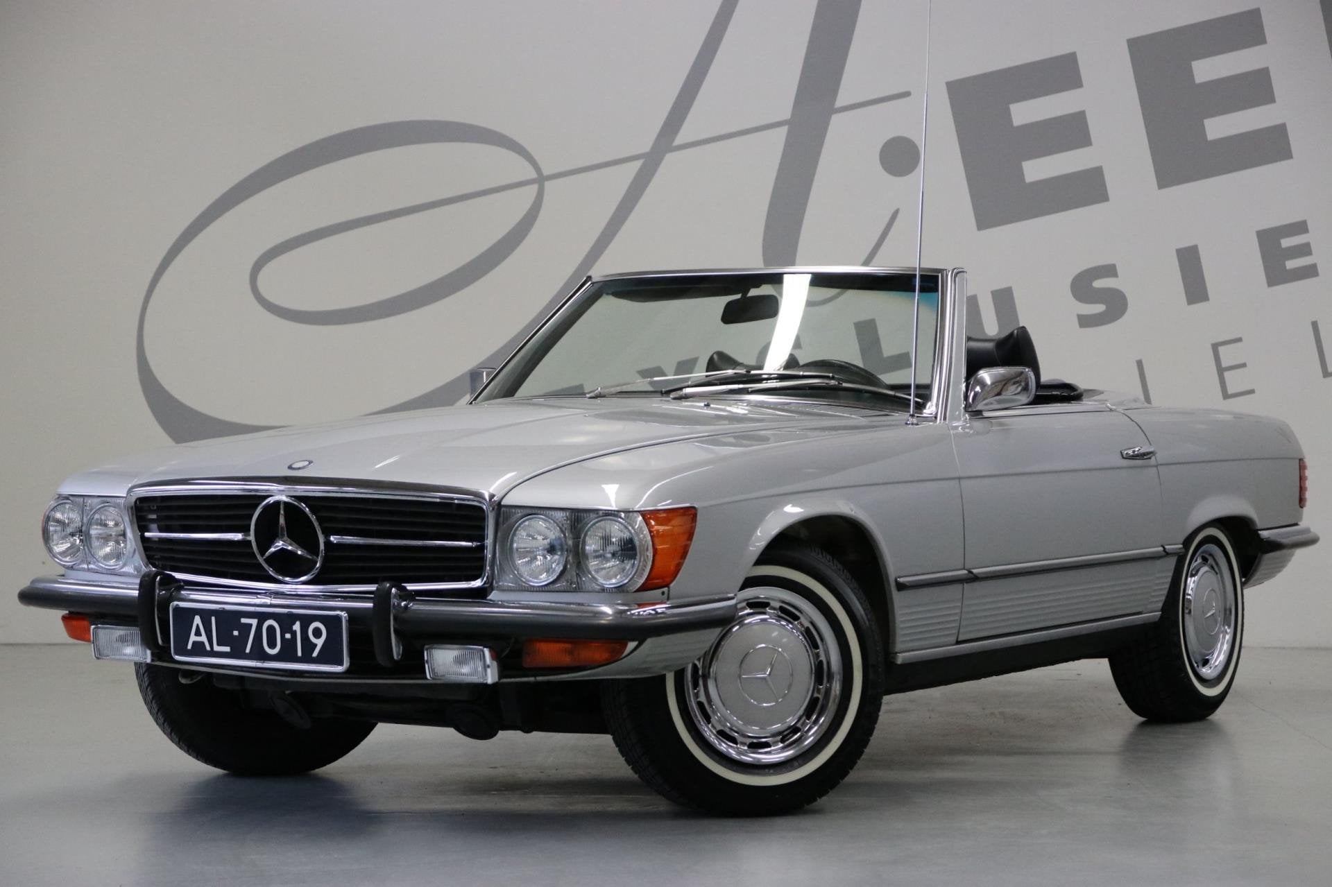 Mercedes-Benz SL-klasse 450 SL roadster/boekjes aanwezig, Auto's, Automaat, Achterwielaandrijving, Bedrijf, 2 stoelen