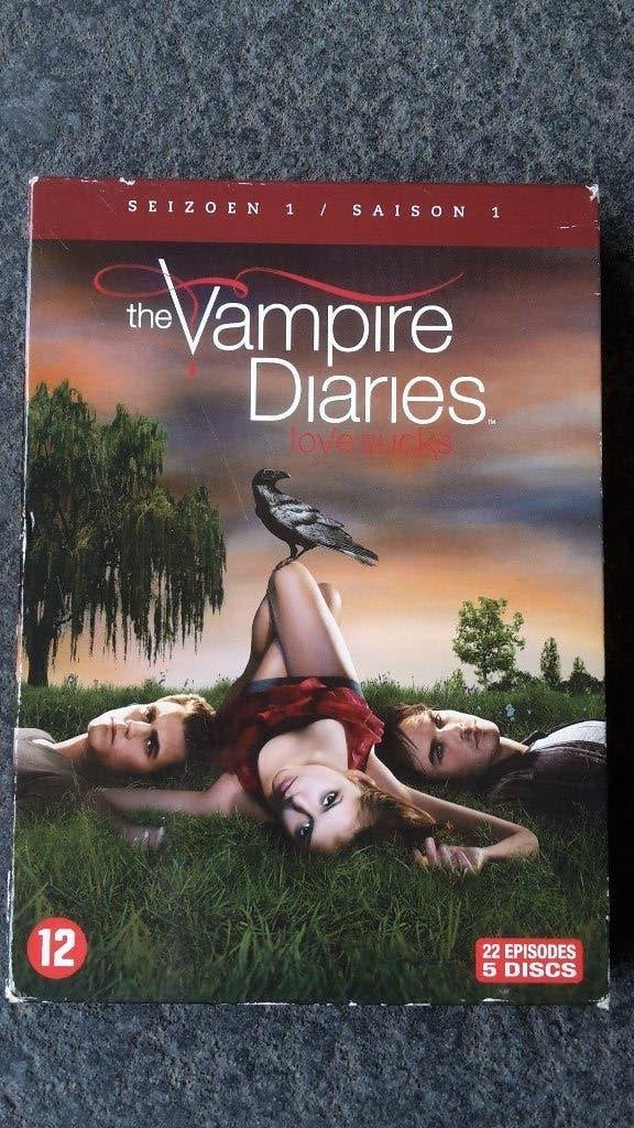 DVD box tv serie Vampire Diaries seizoen 1, Seizoen 1, Nederlands, Ophalen of Verzenden, Vanaf 12 jaar