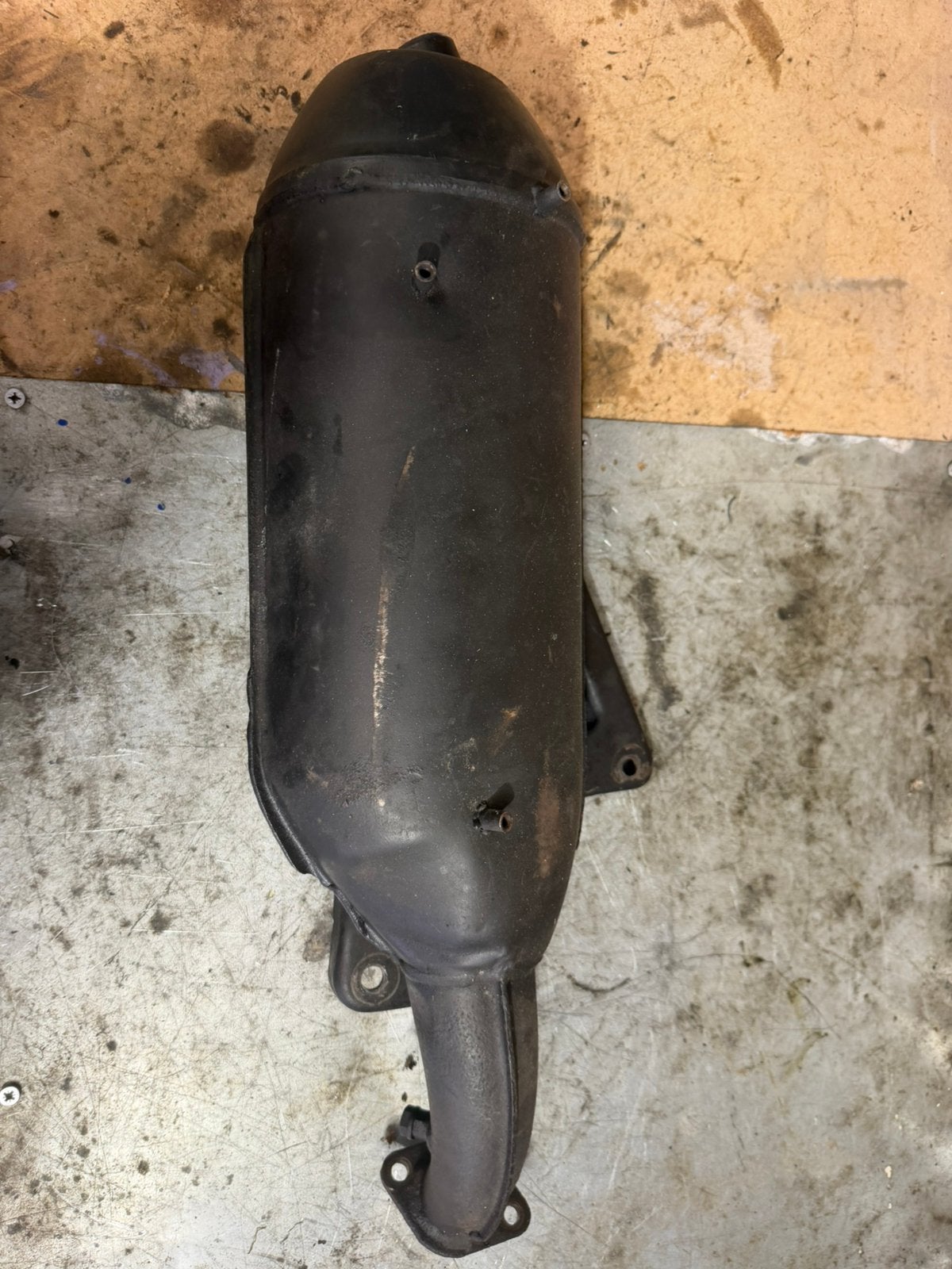 Sc12 uitlaat 125cc 180cc, Ophalen of Verzenden