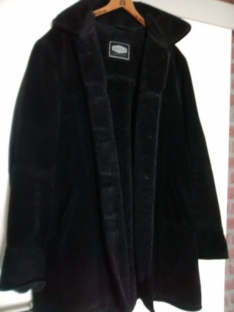 KENVLO suede leder damesjas, Kenvlo, Bruin, Maat 46/48 (XL) of groter, Ophalen of Verzenden