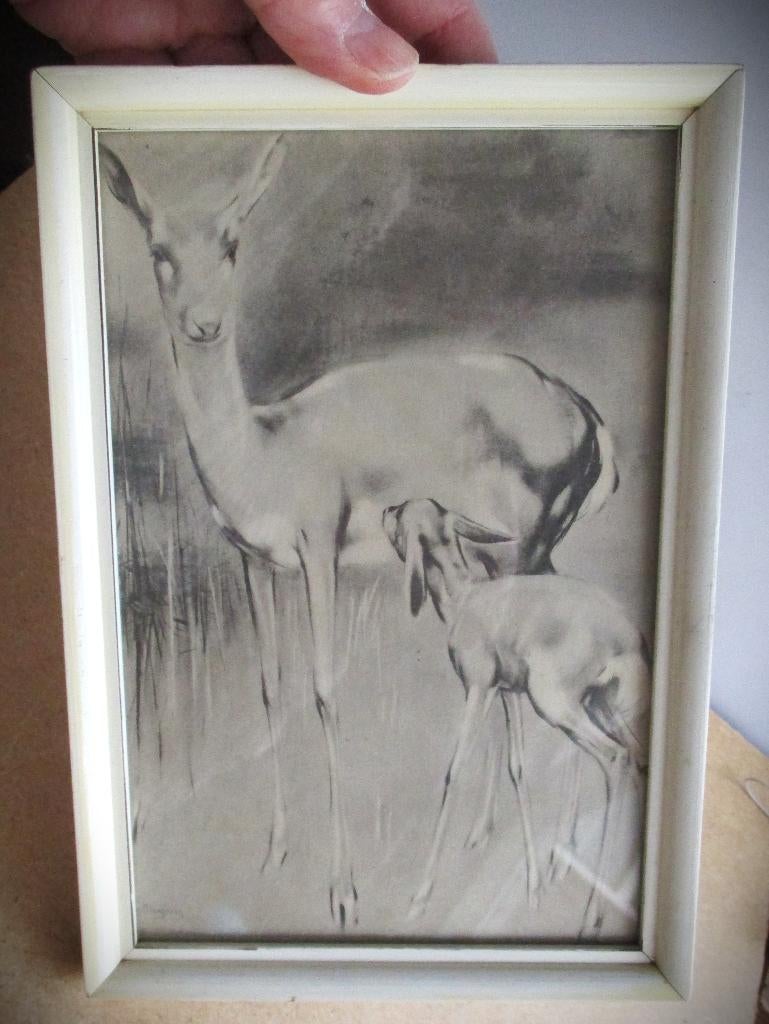 Hert met Jong~Han van Meegeren~Hertje~voor 1940, Antiek en Kunst, Ophalen of Verzenden