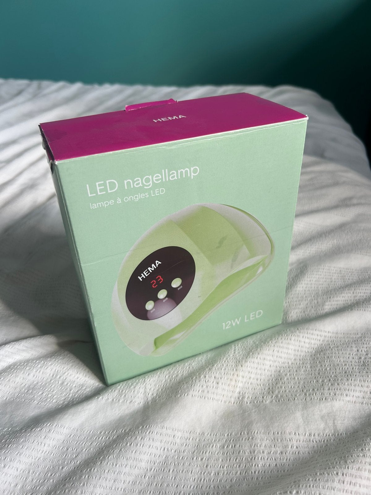 Nagellamp, Ophalen, Zo goed als nieuw