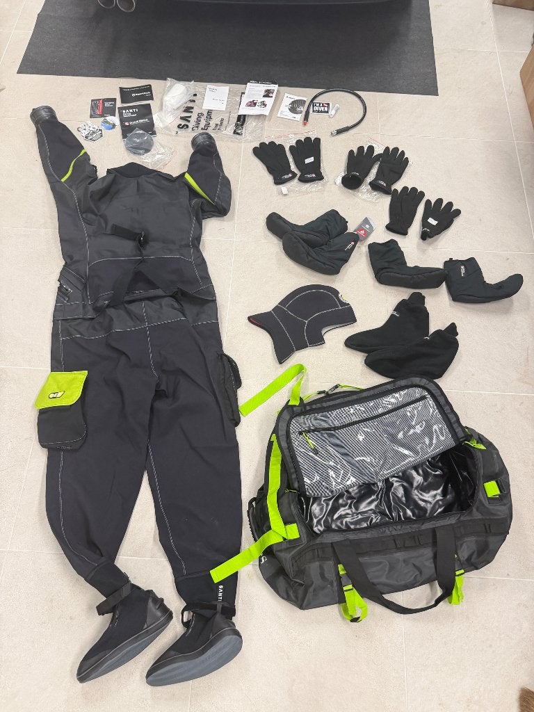 NIEUW SANTI E.MOTION+ Ladies First Droogpak – Maat XL, Verzenden, Nieuw, Duikpak