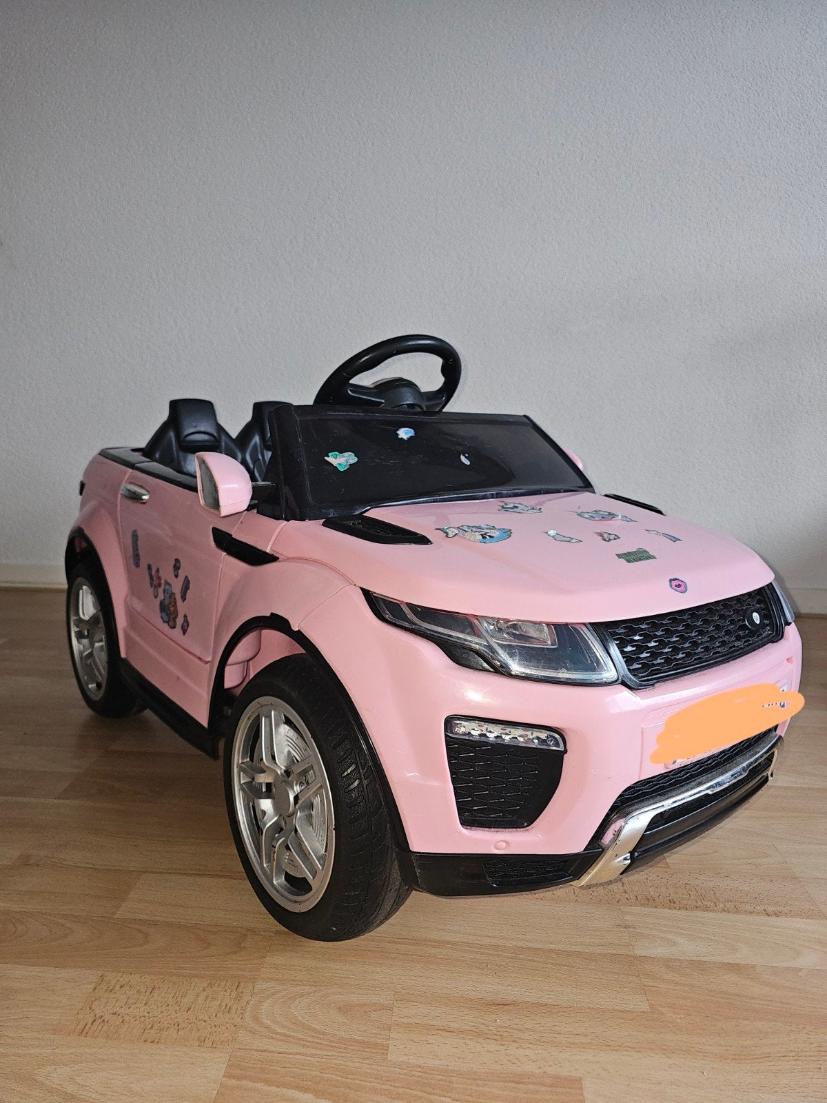 Roze elektrische kinderauto, Ophalen, Gebruikt