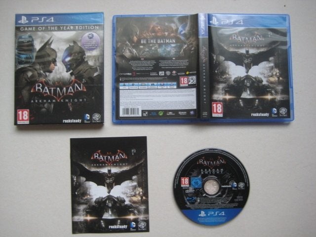 Batman Arkham Knight GOTY PS4 Playstation 4, Avontuur en Actie, Vanaf 18 jaar, 1 speler, Nieuw