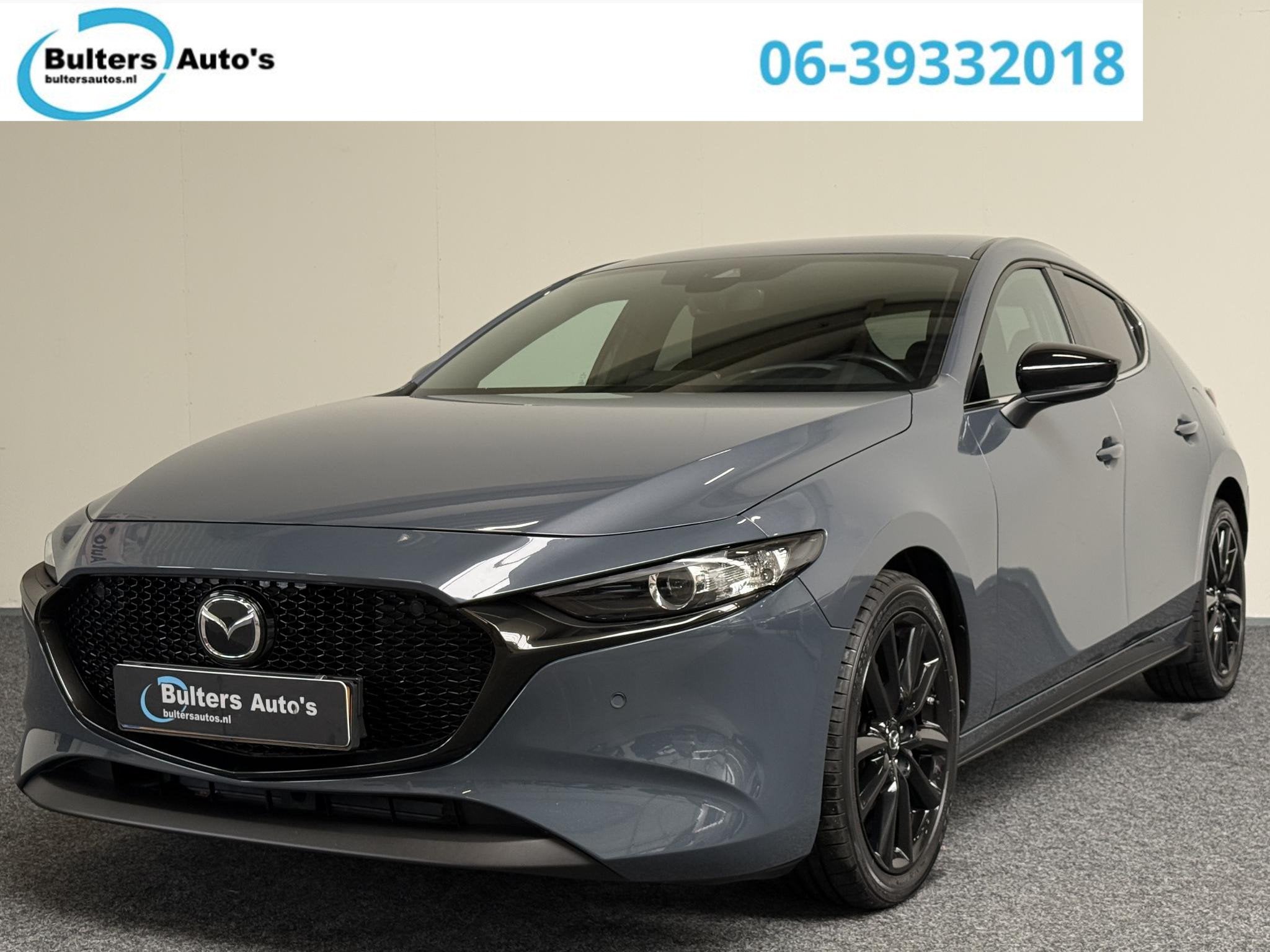 Mazda 3 2.0 e-SkyActiv-G M Hybrid 122 Homura | CARPLAY | CAM, Auto's, Mazda, Voorwielaandrijving, 1998 cc, Stof, Gebruikt