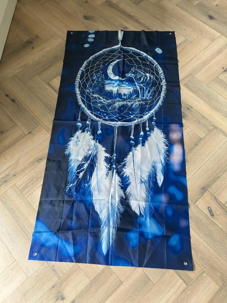 Wanddoek dromenvanger en maan, 176 cm, 90 cm, Ophalen of Verzenden, Zo goed als nieuw