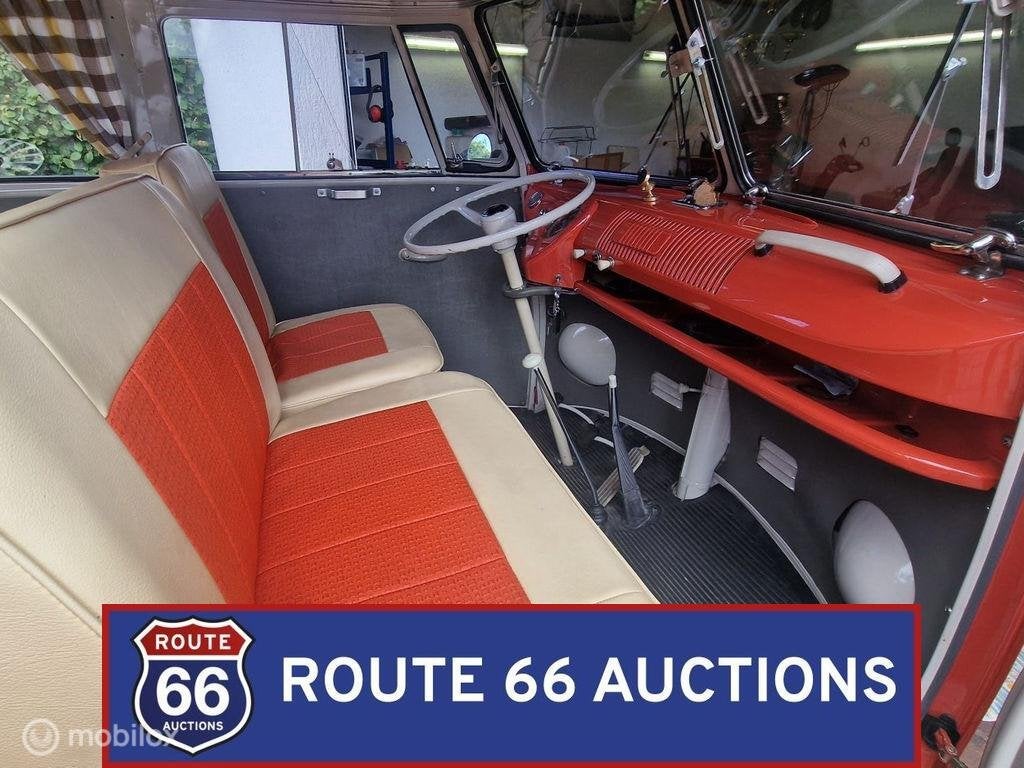 Volkswagen T1 Westfalia | 1964 | Route 66 Auctions, Overige carrosserieën, Volkswagen, Zwart, Bedrijf