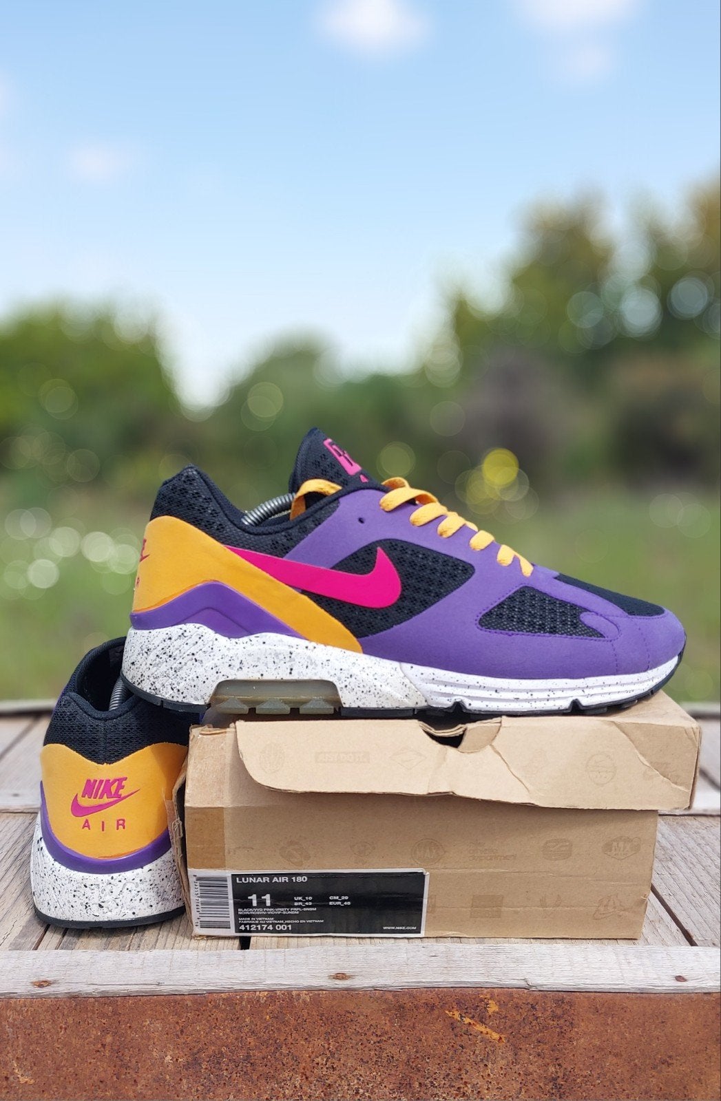 Nike air max 180 lunar acg Size¿ exclusives eu45 og 1 90 id, Verzenden, Zo goed als nieuw, Overige kleuren