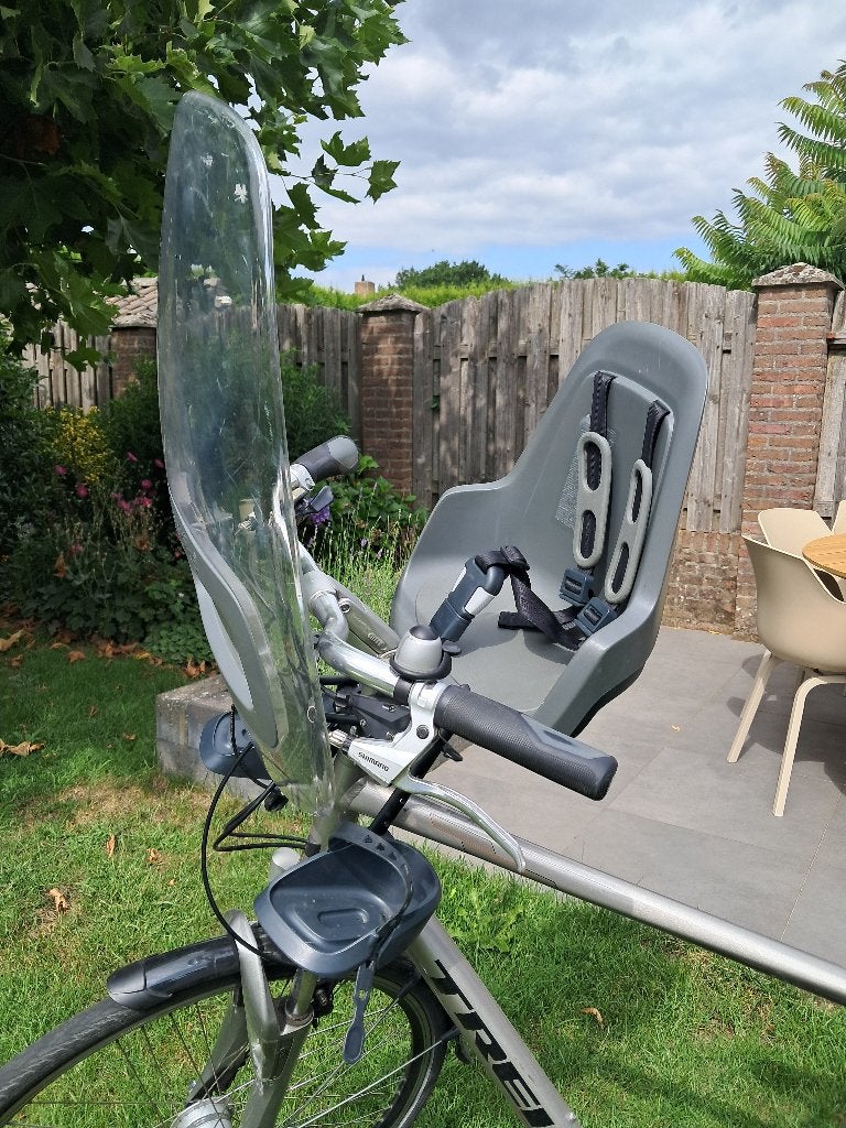 K127 Fietsstoeltje met windscherm Bobike, Fietsen en Brommers, Ophalen, Voorzitje, Bobike, 0 t/m 13 kg