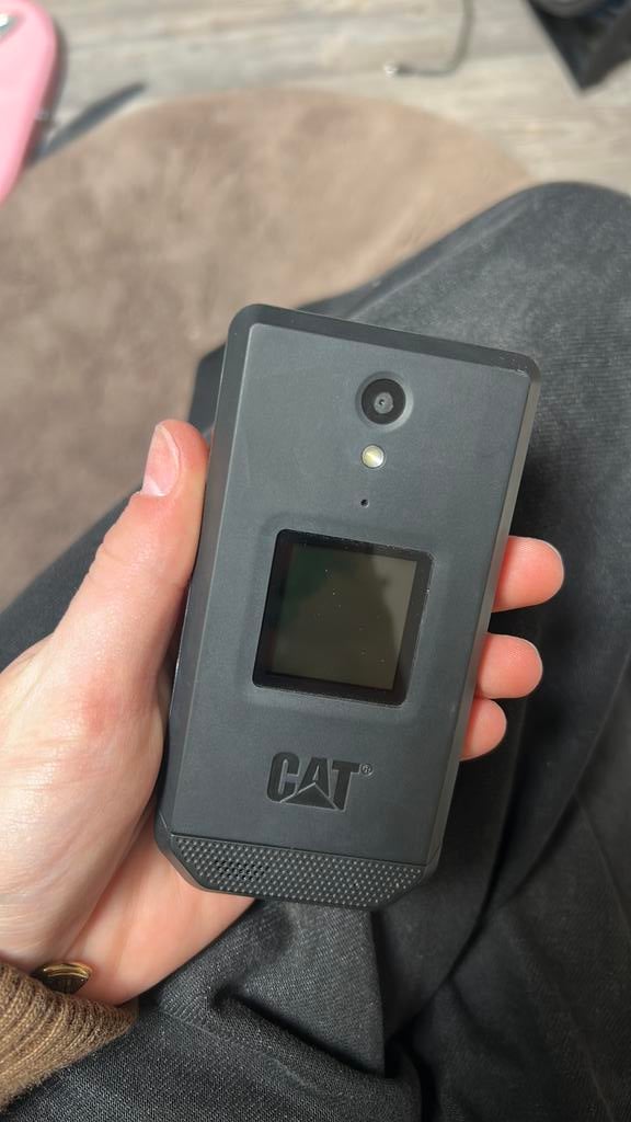 CAT S22 Flip Phone, Android Go., Telecommunicatie, Mobiele telefoons | Blackberry, Zwart, Touchscreen, Ophalen of Verzenden, Zo goed als nieuw