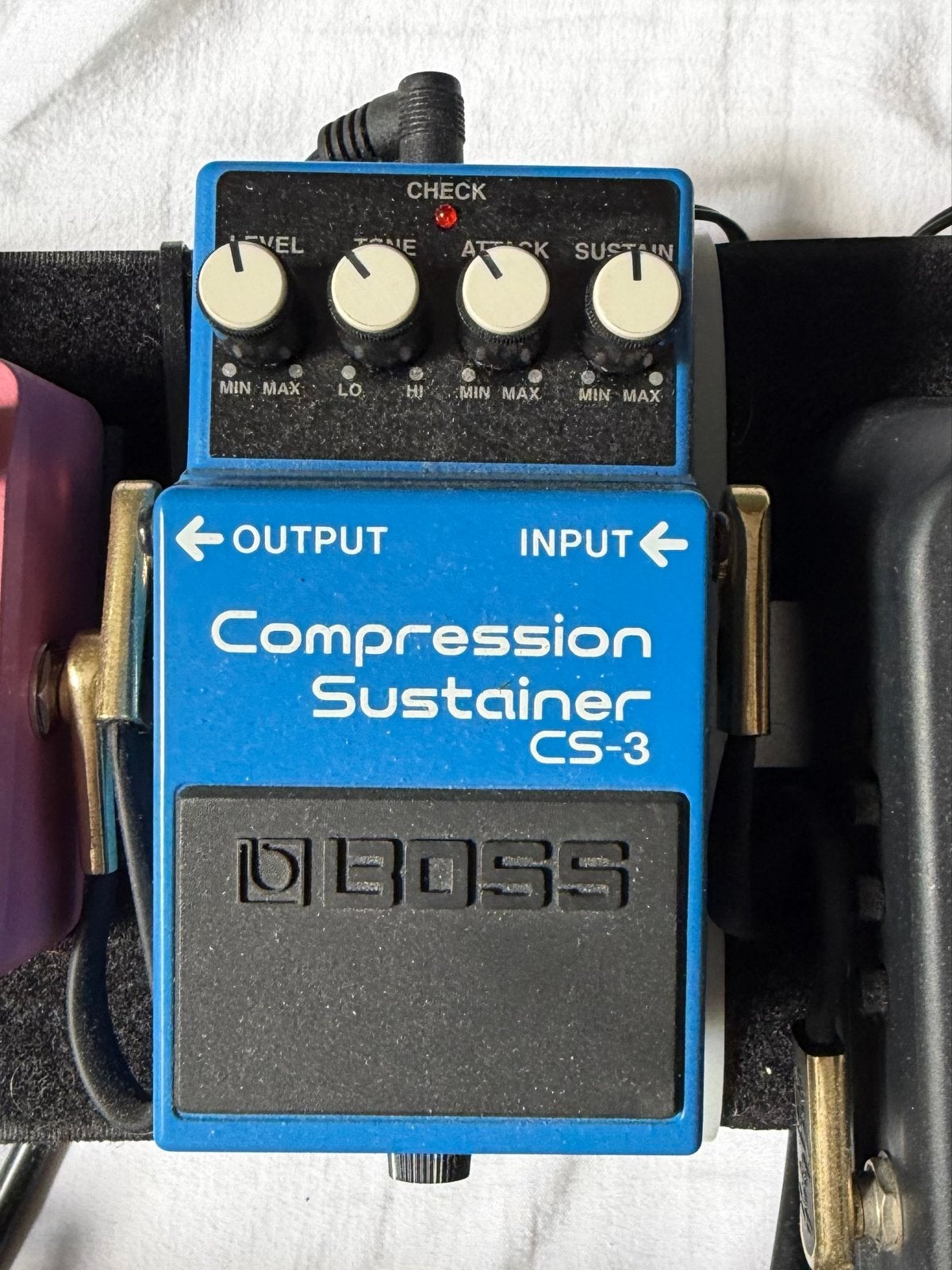 Boss CS-3 Compression Sustainer gitaarpedaal, Muziek en Instrumenten, Ophalen of Verzenden, Gebruikt, Compressor
