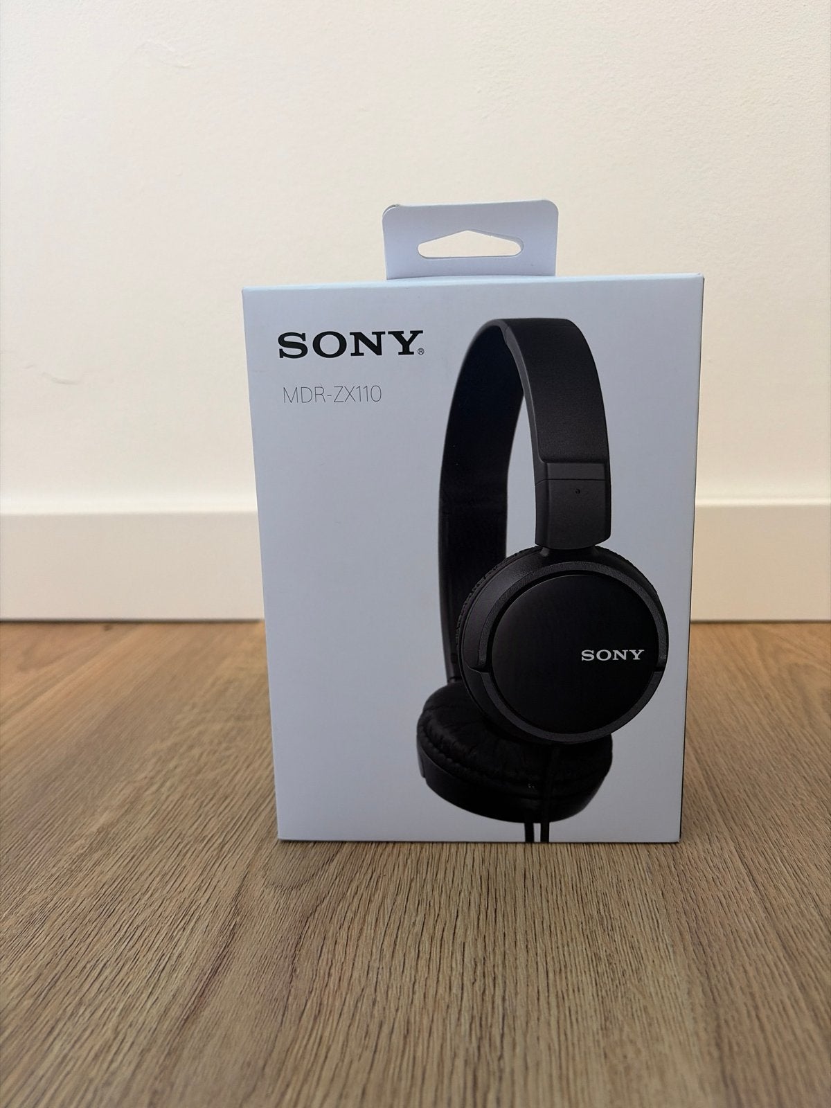 Sony MDR-ZX110 On-ear Koptelefoon Zwart - Nieuw in doos, Nieuw, On-ear, Ophalen of Verzenden, Sony
