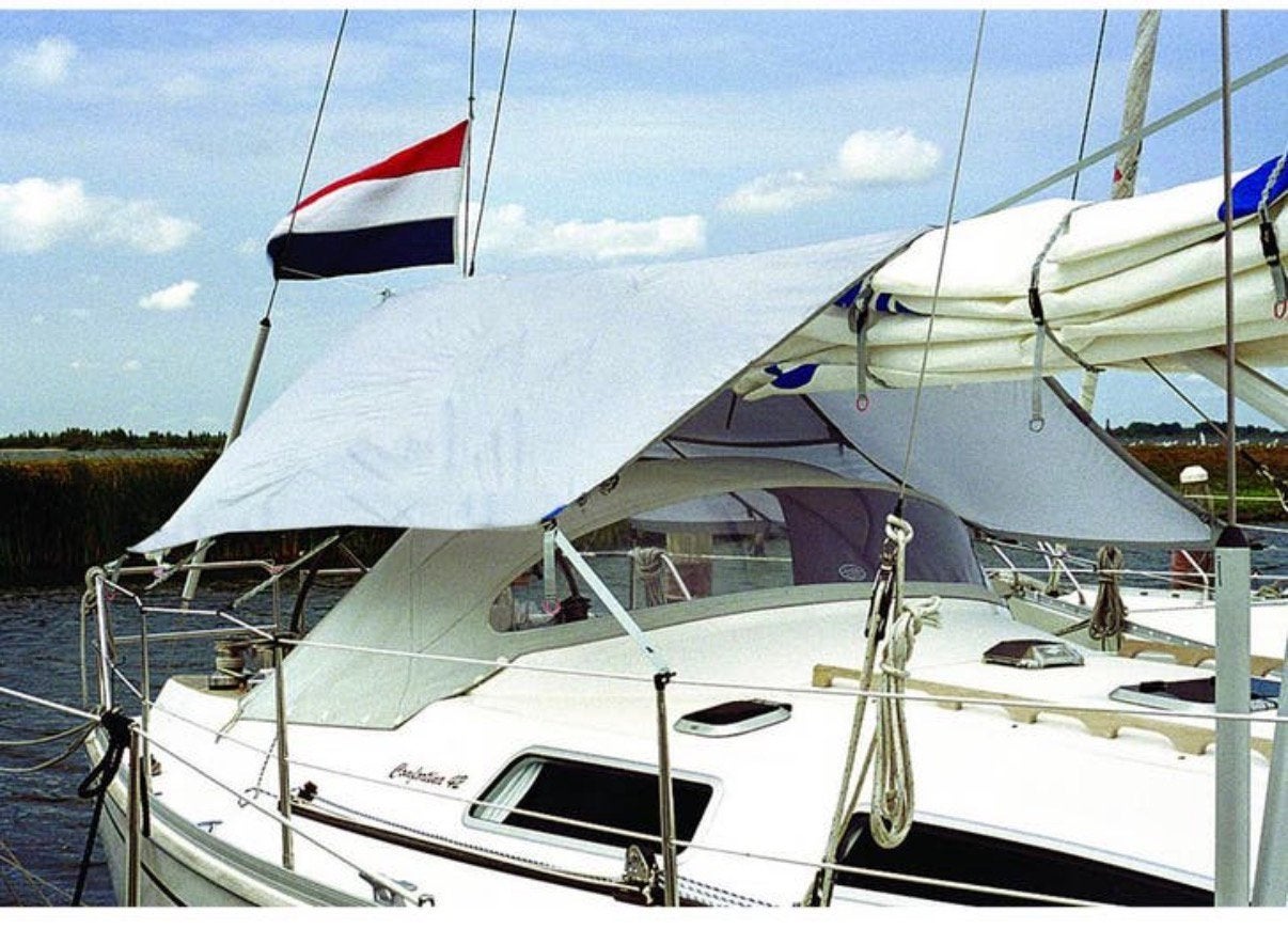 Kuip zonnetent, Watersport en Boten, Ophalen of Verzenden, Gebruikt, Minder dan 15 m²