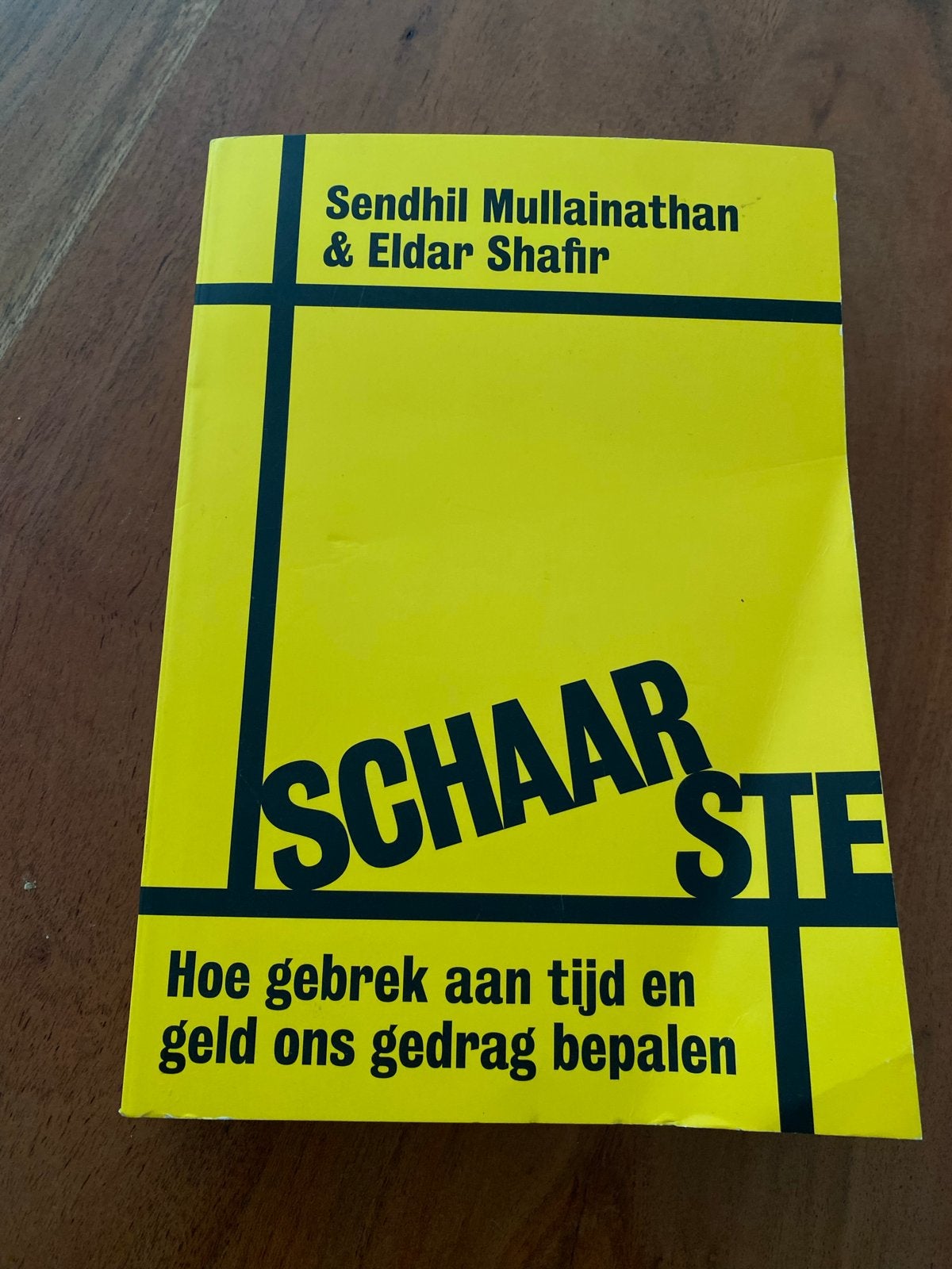 Schaarste: Hoe gebrek aan tijd en geld ons gedrag bepalen, Ophalen of Verzenden, Zo goed als nieuw, Nederland