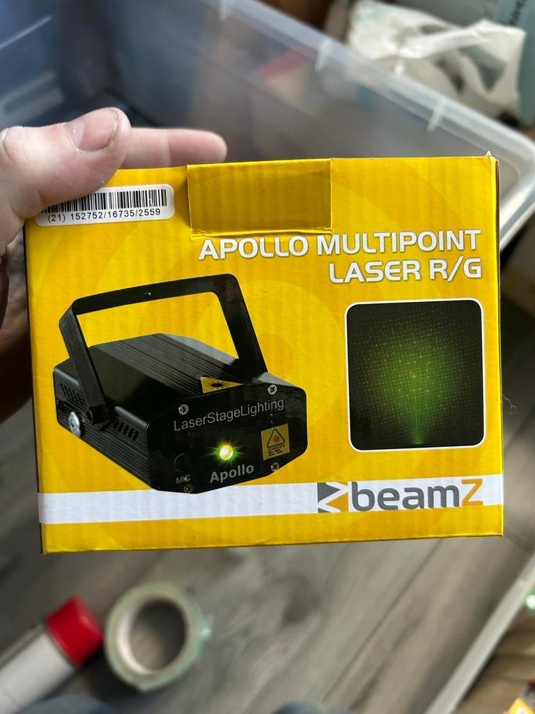 Verlichtingsset voor disco/feestcafe/mancave, Muziek en Instrumenten, Licht en Laser, Ophalen, Zo goed als nieuw, Licht, Geluidgestuurd