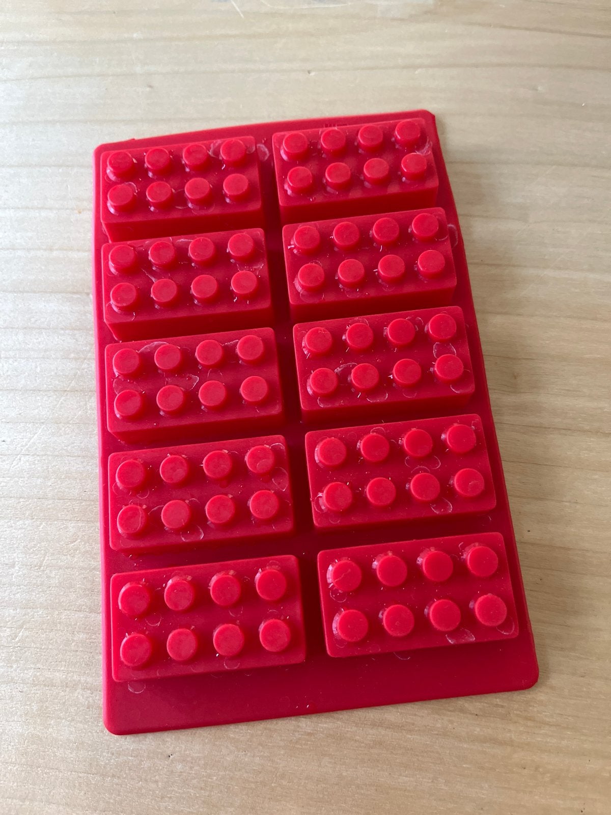 LEGO blokjes mal voor chocolade of andere baksels, Overige typen, Nieuw, Ophalen of Verzenden, Rood