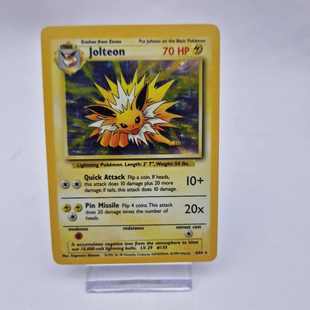 Jolteon (JU 4) Jungle no symbol Pokemon, Ophalen, Zo goed als nieuw