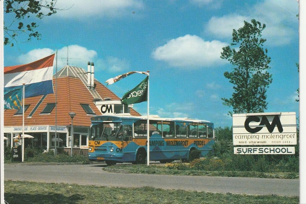 NOORD-SCHARWOUDE CAMPING MOLENGROET GSM 1479 DAF DEN OUDSTEN, Verzamelen, Ophalen of Verzenden, 1980 tot heden, Gelopen, Noord-Holland