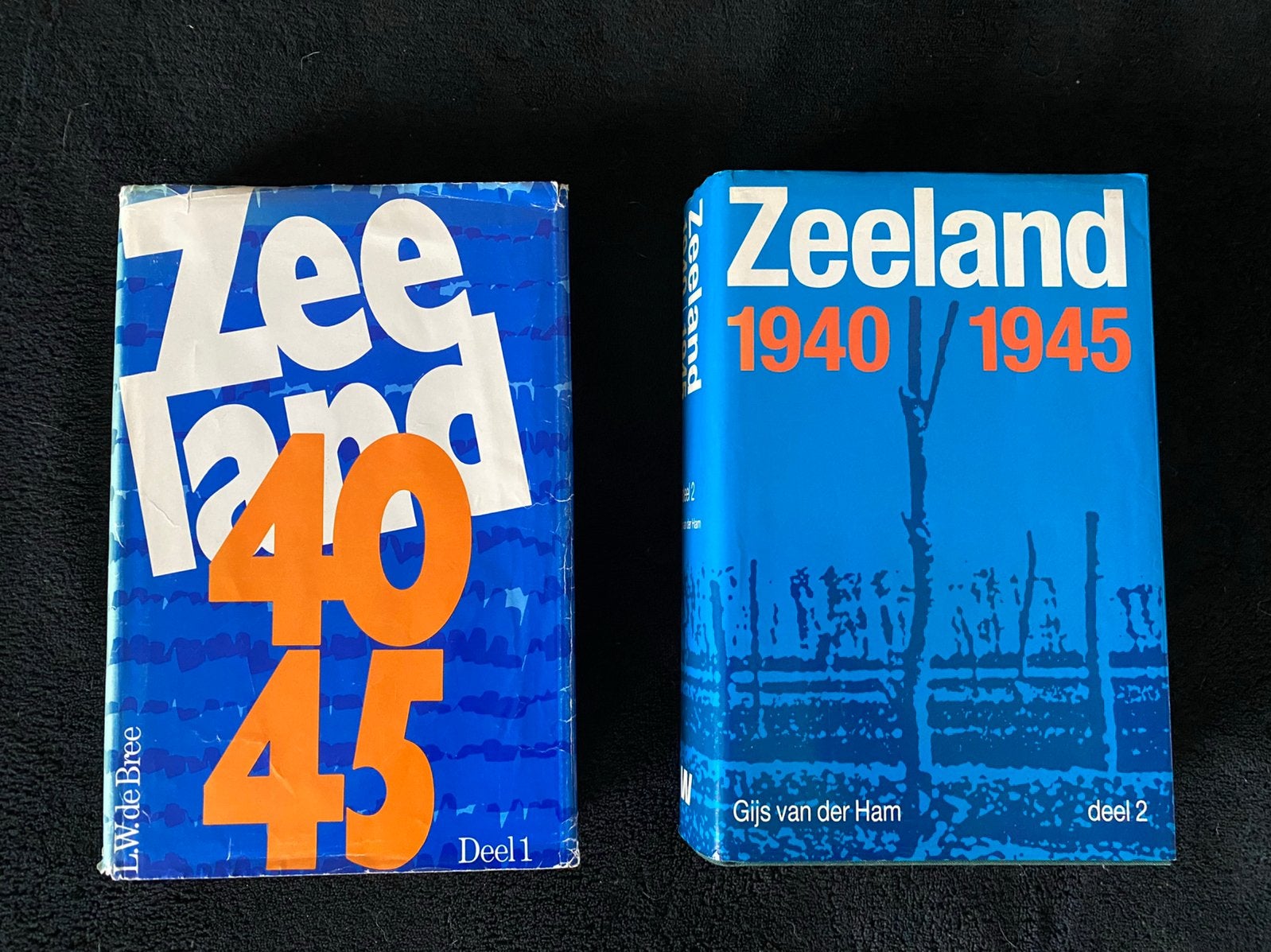 Zeeland 40 45 en 1940 1945   -  Deel 1 en  Deel 2, Ophalen of Verzenden, 20e eeuw of later, Gelezen