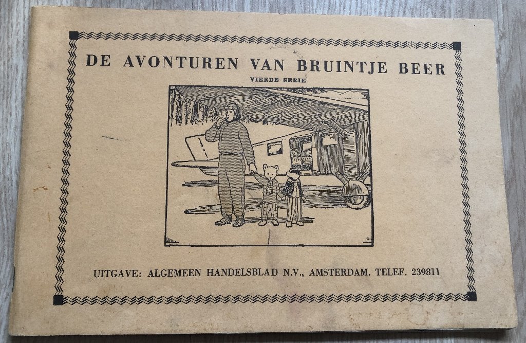 BRUINTJE BEER - DE AVONTUREN VAN BRUINTJE BEER - VIERDE S, Eén stripboek, Ophalen of Verzenden, Zo goed als nieuw