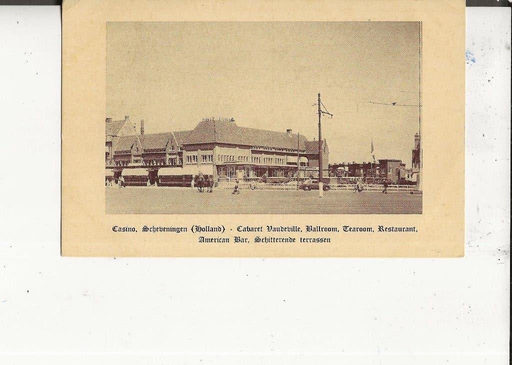 Scheveningen Casino met American Bar Cabaret Vaudeville, Ophalen of Verzenden, Voor 1920, Ongelopen, Zuid-Holland