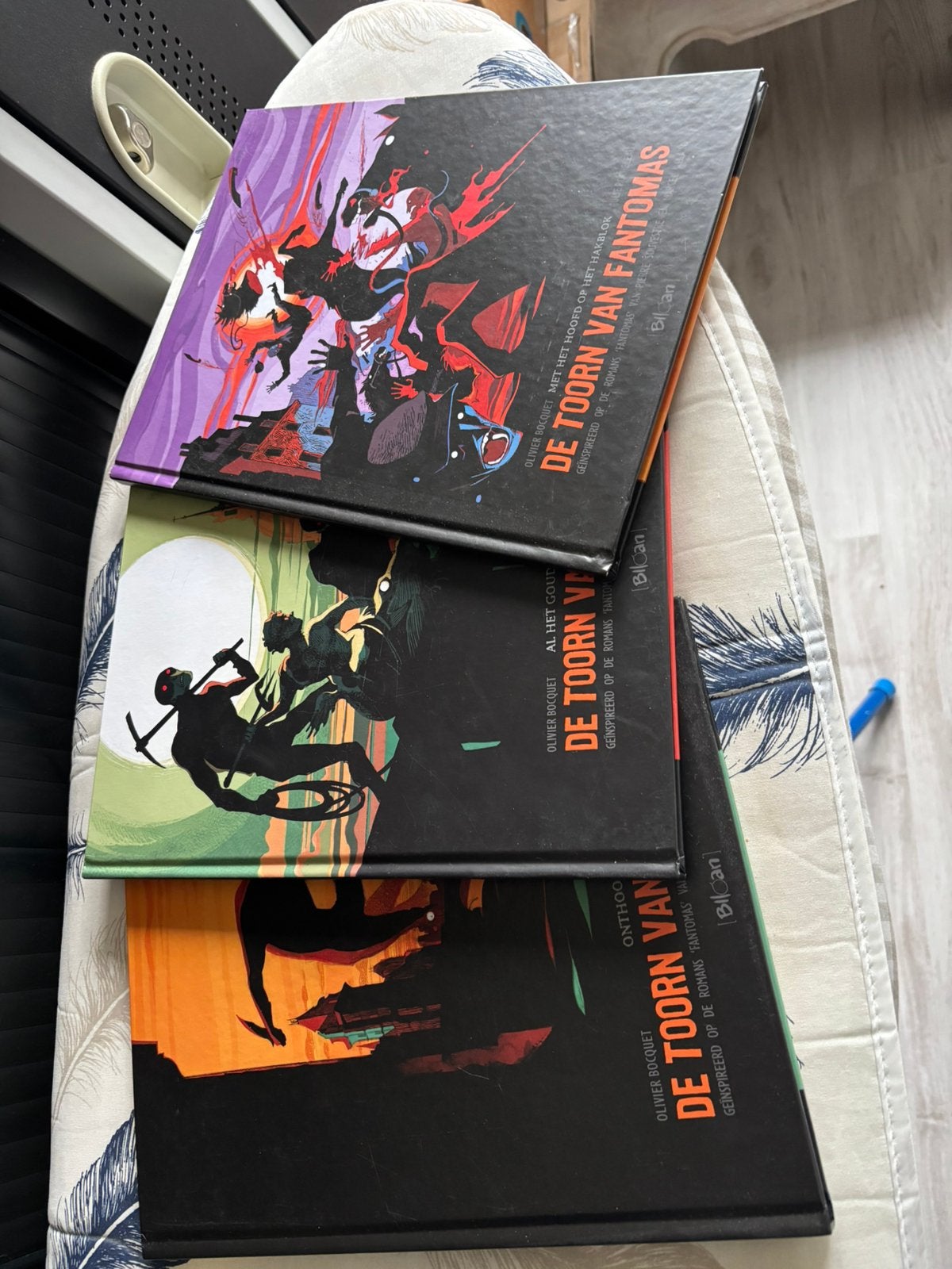 3x de toorn van fantomas 1/2/3 nieuw staat, Meerdere stripboeken, Ophalen of Verzenden, Zo goed als nieuw
