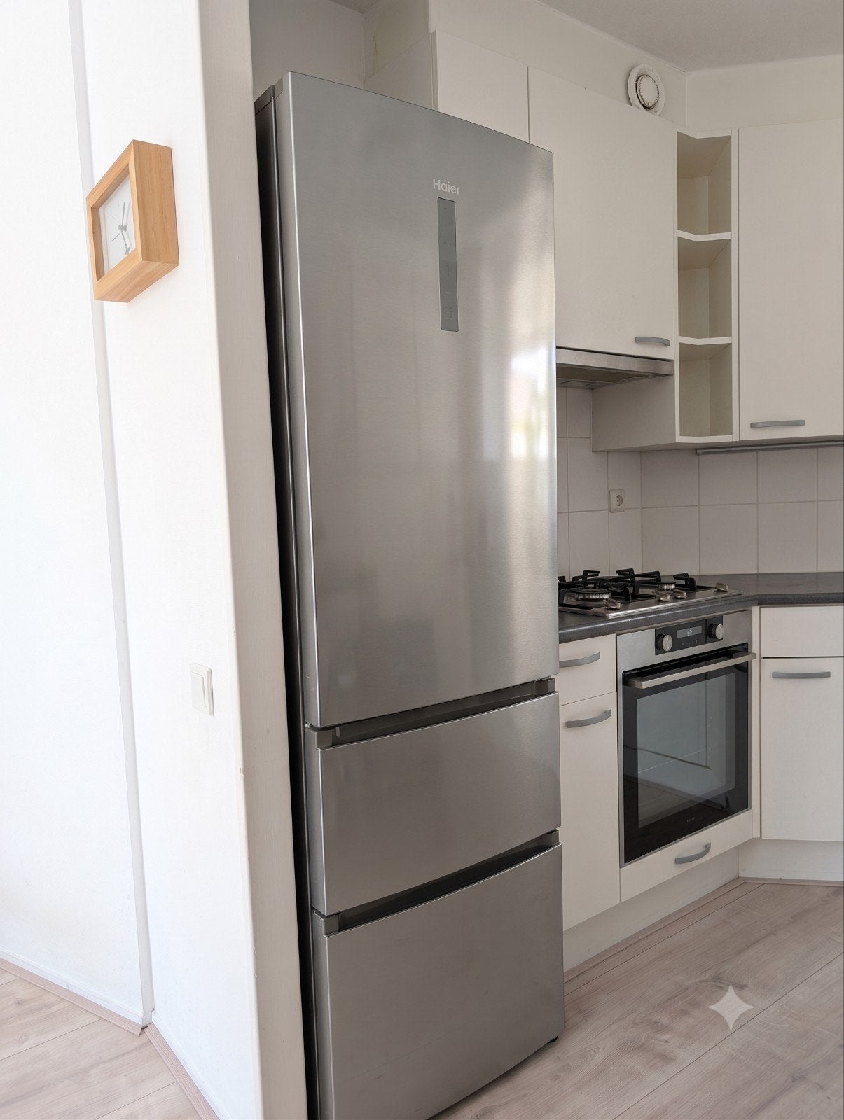 Haier A3FE735CGJE Easy Access koelkast (2018), Ophalen, Gebruikt, 200 liter of meer, 60 cm of meer