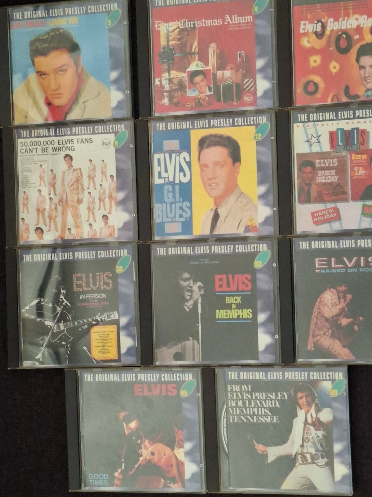 11 Elvis Presley CD's  - The original Elvis Presley coll, Cd's en Dvd's, Rock, Ophalen of Verzenden, Zo goed als nieuw, Verzamelalbum