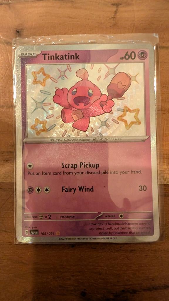 Tinkatink - PAF 165, Ophalen, Nieuw, Losse kaart, Foil