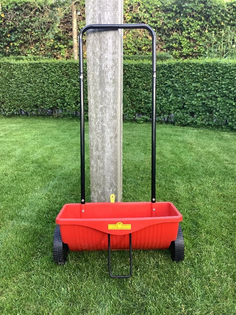 Wolf WE 330 strooiwagen voor gazonbemesting, Ophalen, Gebruikt, Overige soorten, Wolf-Garten