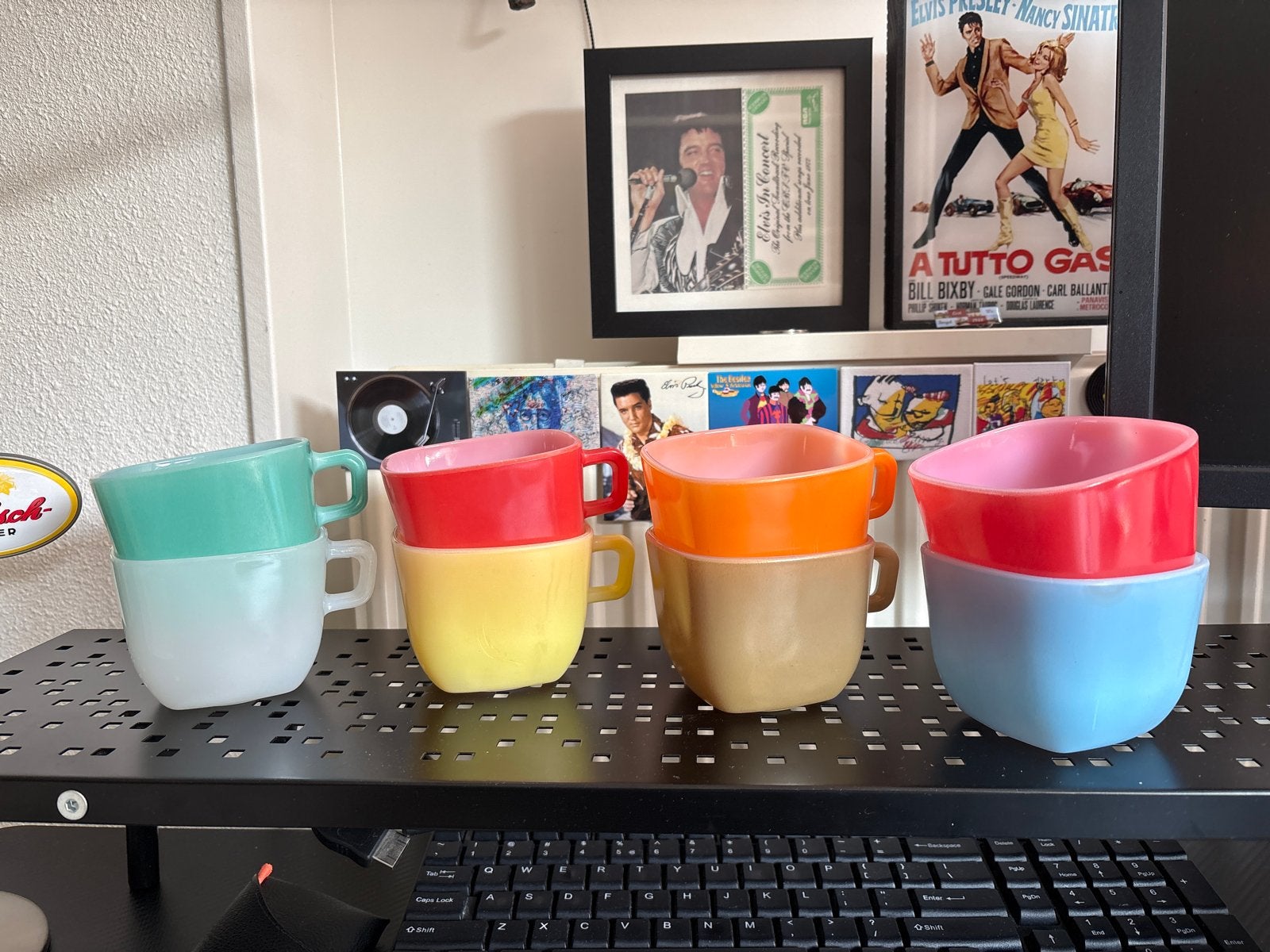 Opale Acropal 60er jaren Franse soepkommen - Diverse kleuren, Antiek en Kunst, Ophalen of Verzenden