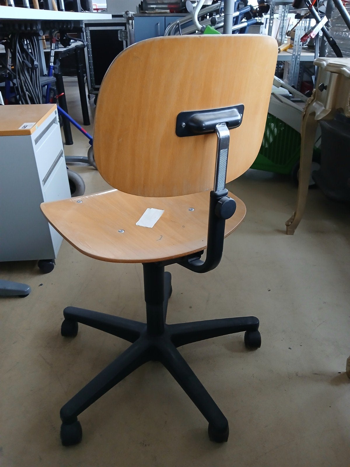 Score vintage bureaustoel werkstoel, Huis en Inrichting, Ophalen, Info@tommysmit.nl, Gebruikt, Zwart