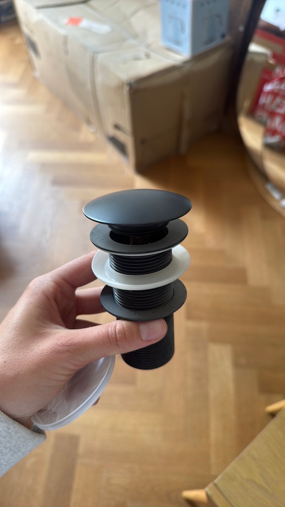Balmani plug zwart nieuw, Overige typen, Nieuw, Minder dan 100 cm, 25 tot 50 cm