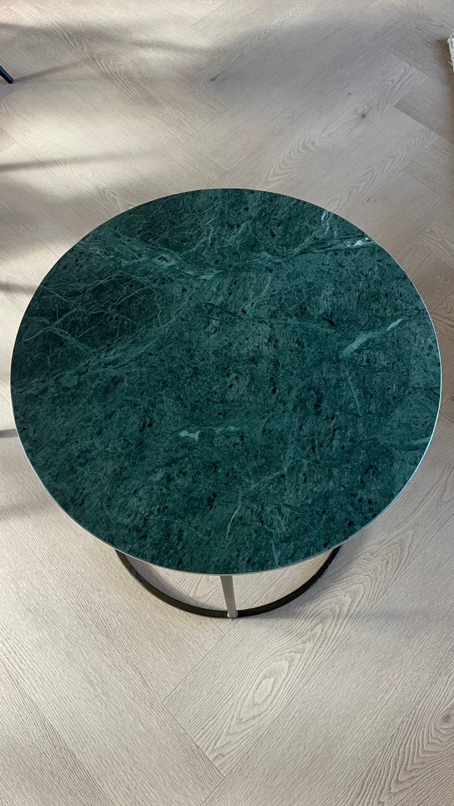 Leuk bijzettafeltje!, Minder dan 55 cm, Gebruikt, Rond, Ophalen