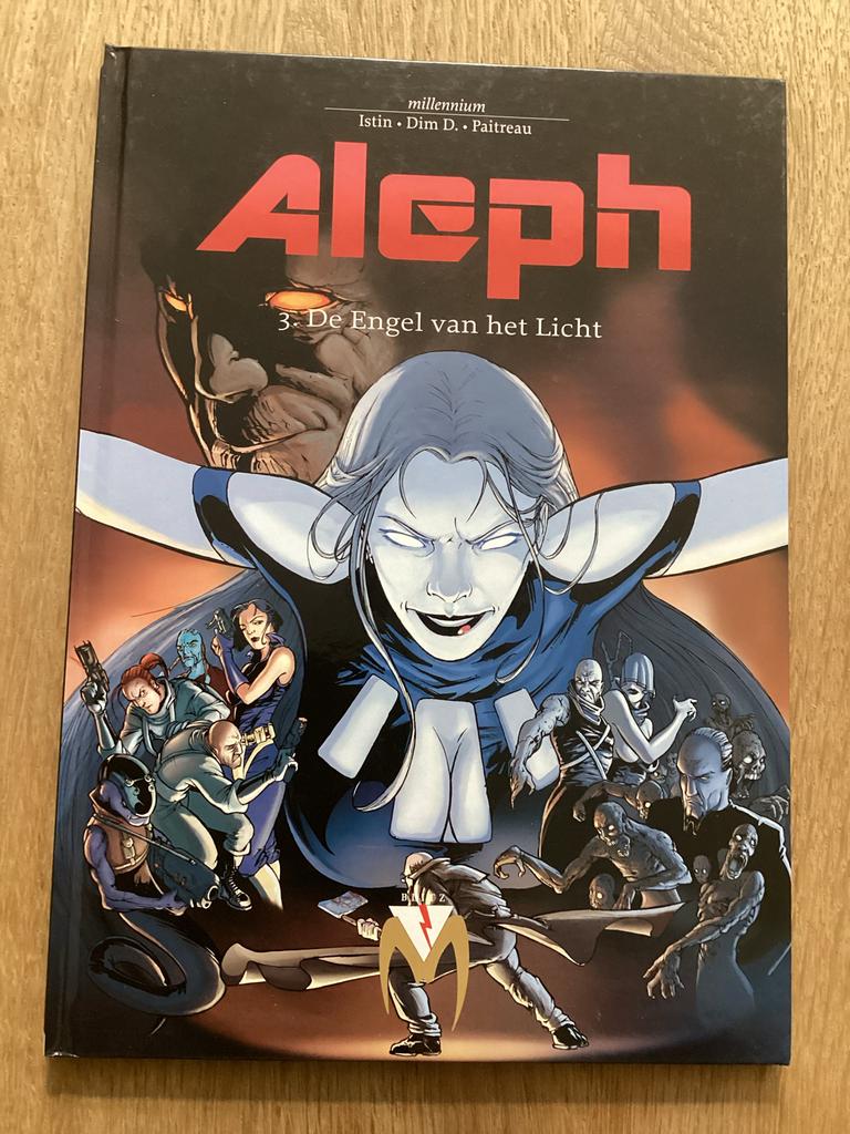 Aleph 3: De Engel van het Licht - Hardcover, Boeken, Stripboeken, Eén stripboek, Ophalen of Verzenden, Zo goed als nieuw