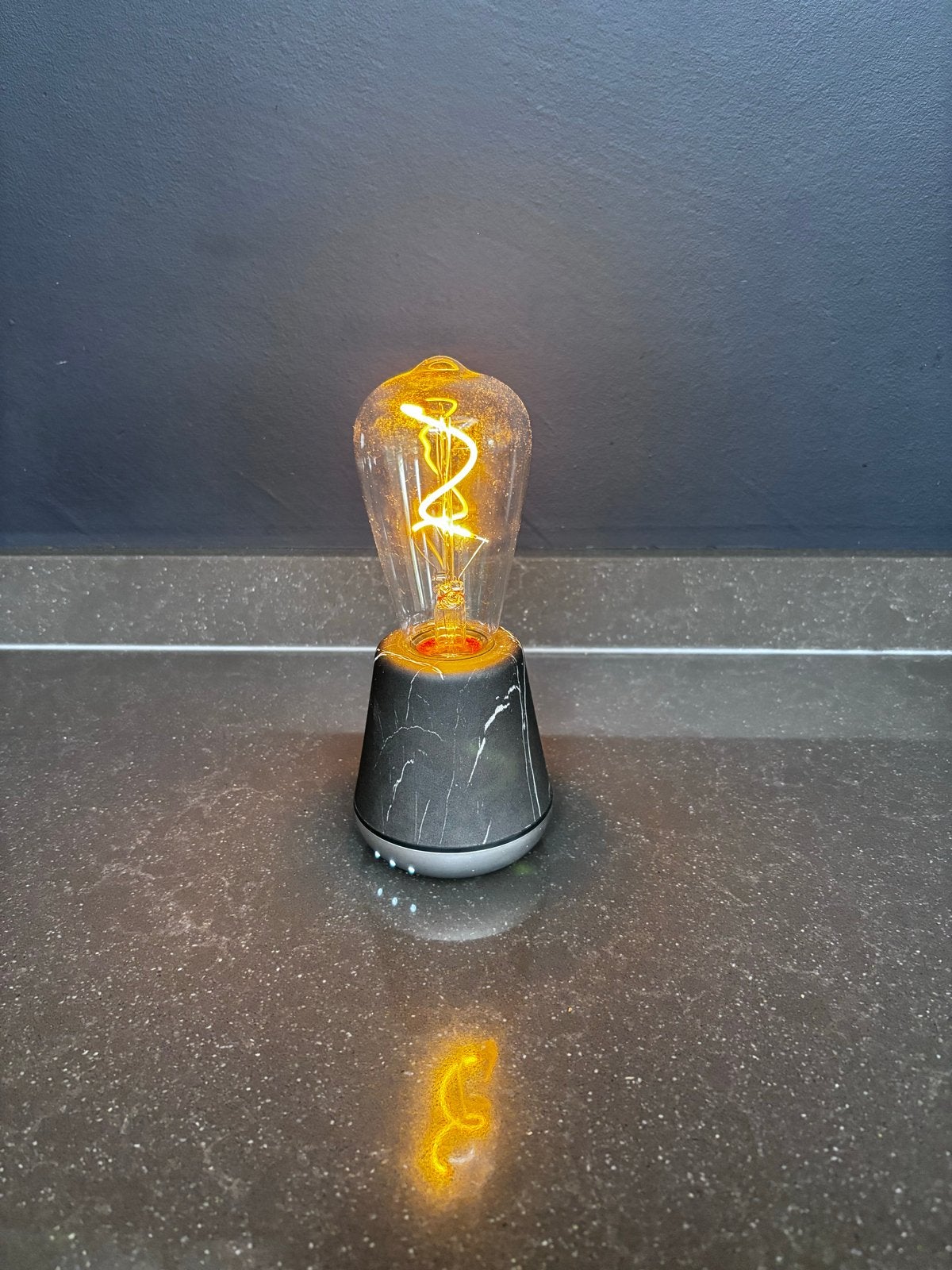 Humble ONE Draadloze Tafellamp Zwart Marmer, Dimbaar, Overige merken, Nieuw, Sfeerlamp