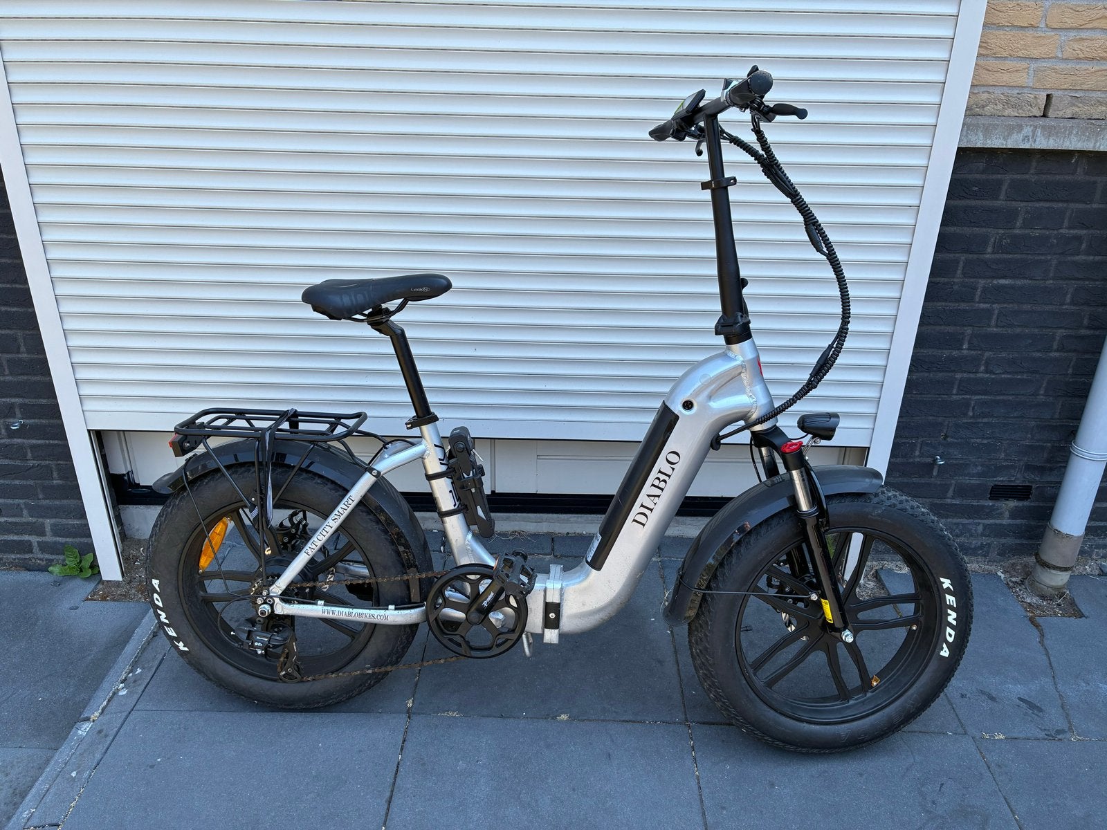 Diablo Fatbike E-bike, Zo goed als nieuw, Minder dan 47 cm, 30 tot 50 km per accu, Ophalen