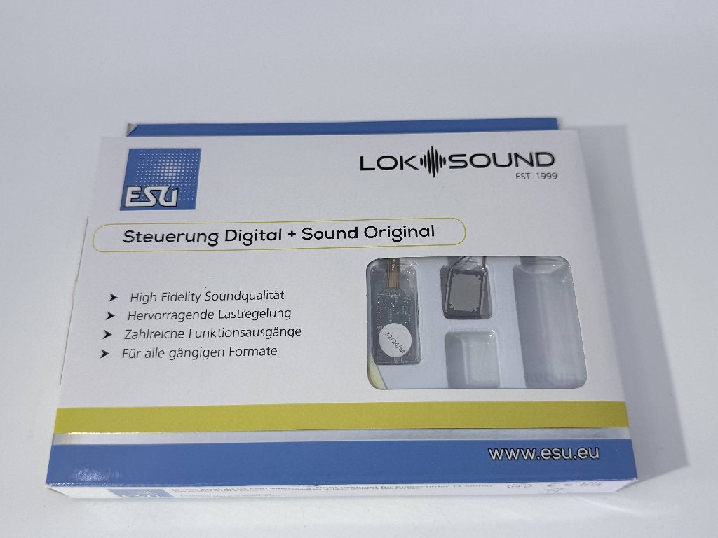 ESU 58816 - Loksound 5 micro "NEM651 6-pin", Overige merken, ESU, Gelijkstroom of Wisselstroom, Overige typen