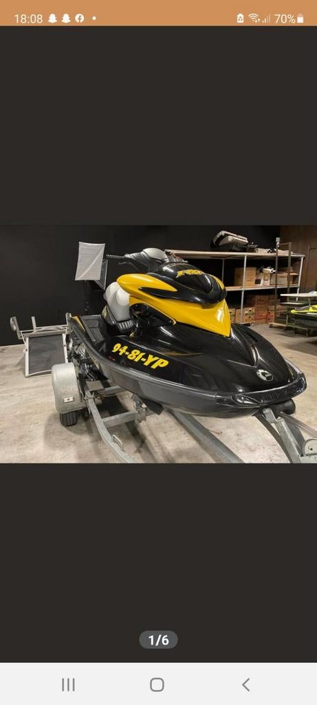Seadoo RXP 215 2009 - grote beurt nieuwe supercharger, Watersport en Boten, Ophalen, Zo goed als nieuw