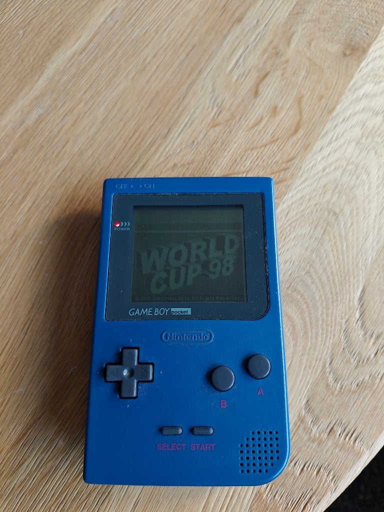 Game Boy Pocket Blauw | Compleet | Eerste eigenaar | Werkend, Ophalen of Verzenden, Zo goed als nieuw, Game Boy Pocket, Met games