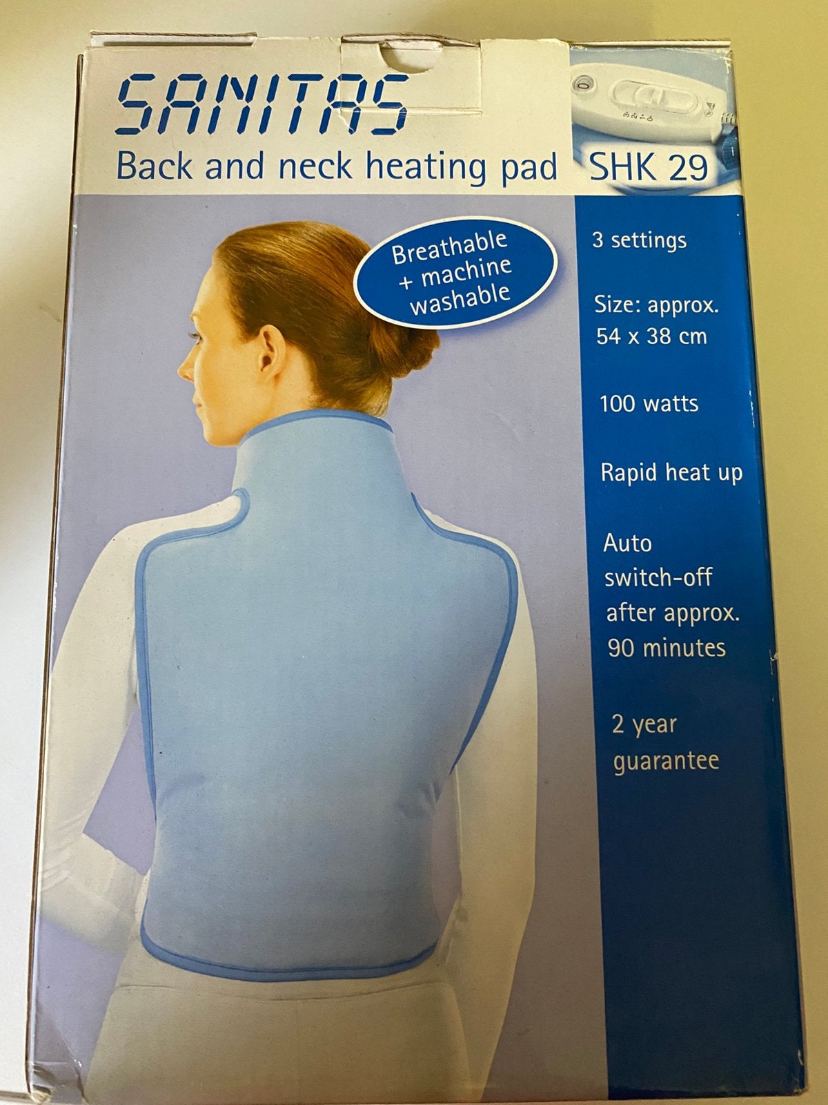 Heatingspas voor nek/ schouders en rug, Ophalen of Verzenden, Zo goed als nieuw, Apparaat