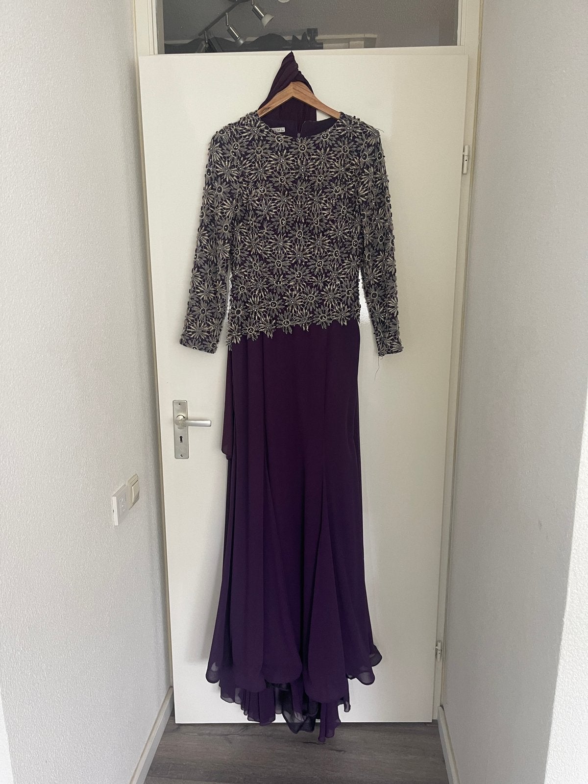 Galajurk avondjurk baljurk mt36/38, Kleding | Dames, Maat 38/40 (M), Galajurk, Blauw, Ophalen of Verzenden