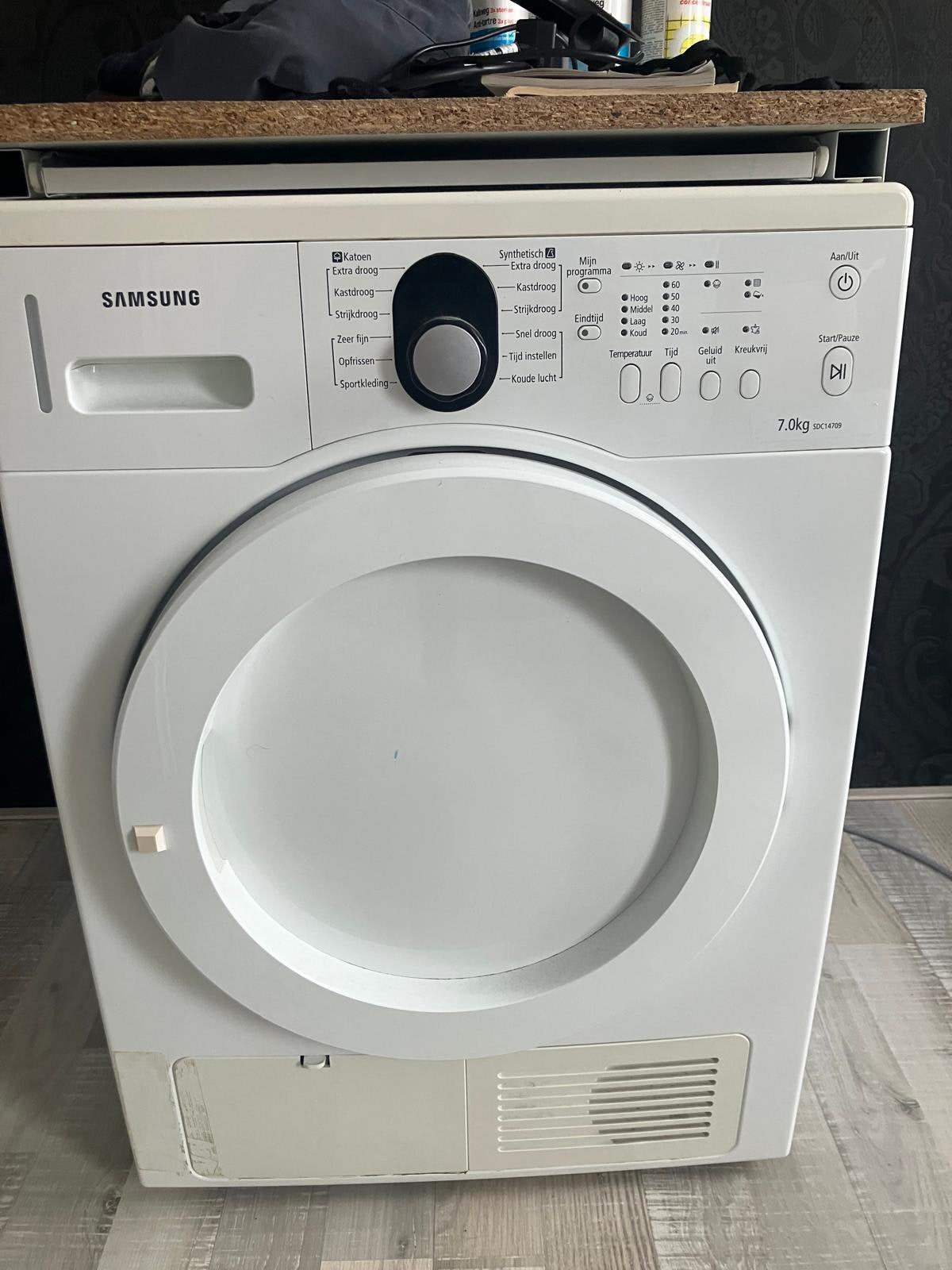 Samsung  wasdroger, Ophalen, Gebruikt, Condens, 85 tot 90 cm