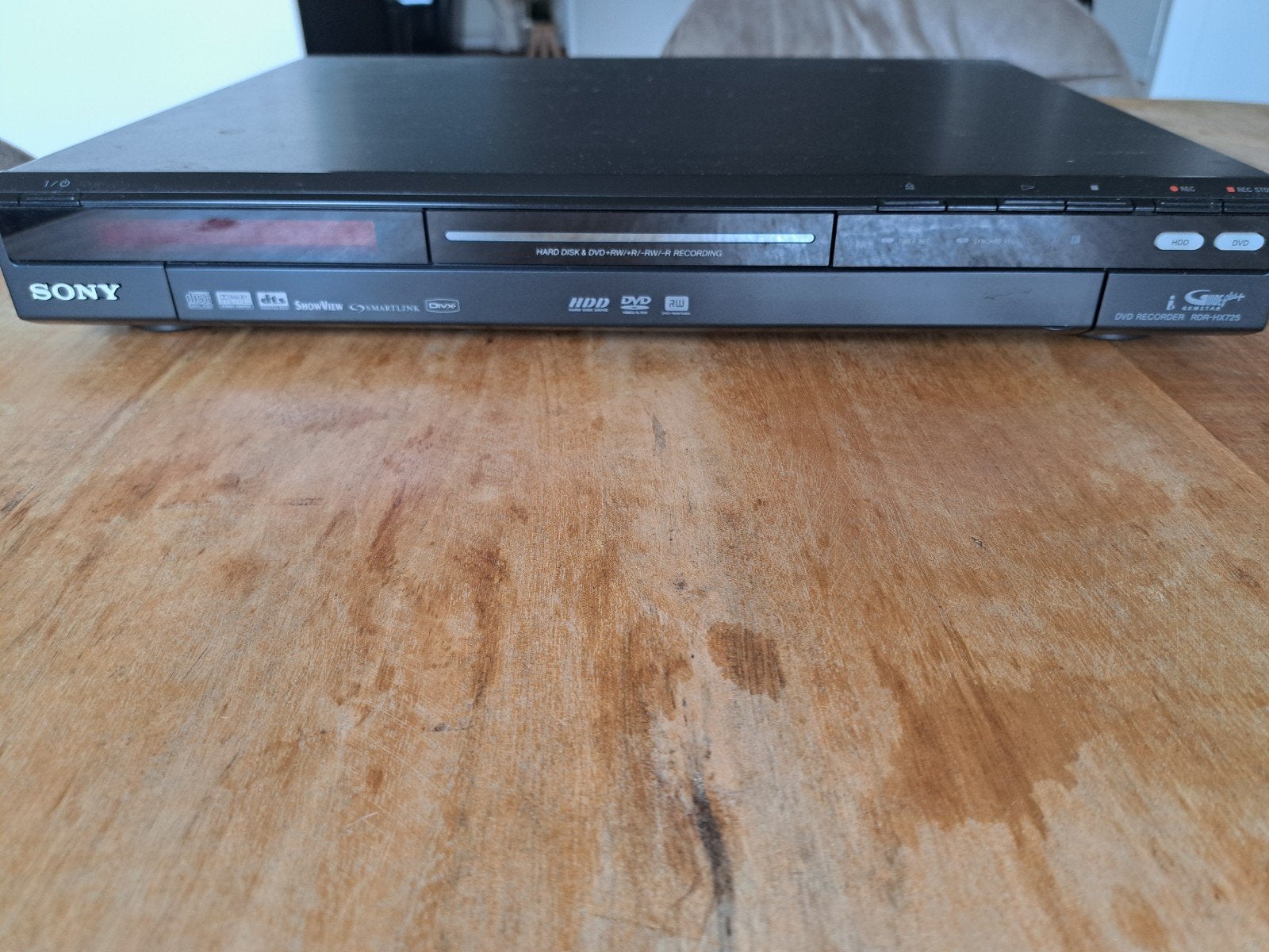 Sony Harddisk Recorder met DVD-speler/recorder, Ophalen of Verzenden, Gebruikt, Harddiskrecorder, Met dvd-recorder
